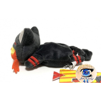 Authentic Pokemon center plush, Kuttari Litten awake 18cm long 